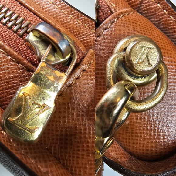 Vintage Louis Vuitton Orsay Monogram Clutch Wristlet Bag Brown - Picture 8 of 14